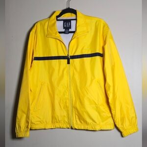 GAP Yellow Windbreaker Jacket